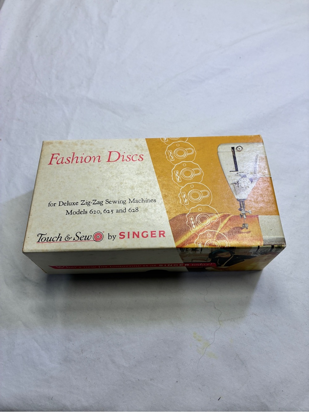 Touch & Sew Singer Fashion Discs Deluxe Zig Zag Sewing Machines 620 625 628